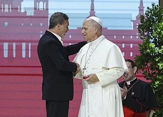 Discurso íntegro de Antonio Banderas ante el Santo Padre, en Madrid