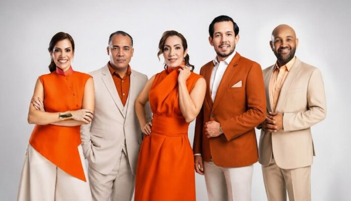 Lyn Glass, José Martinez Brito, Miralba Ruiz, Carlos Baez, Juan Carlos Albelo